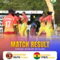 Ghana Cruise to Dominant 83-Run Victory Over Eswatini