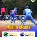 Tanzania Dominate St. Helena in Commanding 161-Run Victory