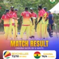 Ghana Secures Convincing 6-Wicket Victory Over Seychelles